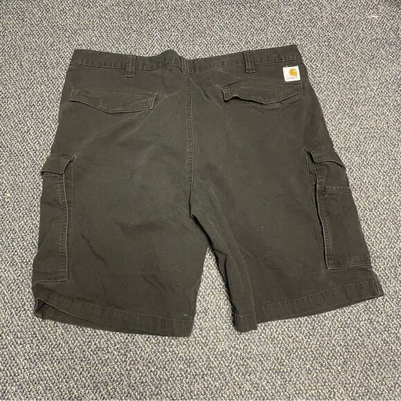 Carhartt Relaxed Fit Mens Black Cargo Shorts Size 42 - Picture 5 of 6